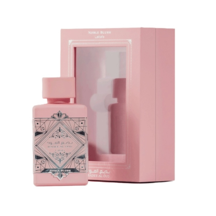 ادوپرفیوم لطافه مدل بدیع العود صورتی