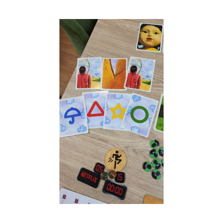 بازی فکری اسکویید گیم مدل Squid Game