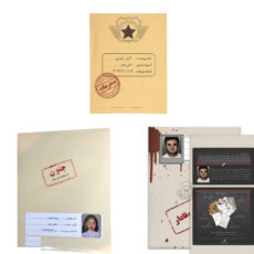 بازی فکری مدل پرونده های قتل عمد مجموعه 5 عددی