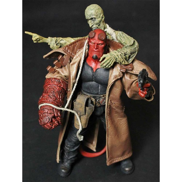 اکشن فیگور مدل پسر جهنمی هل بوی سری Hellboy Zombie Mezco