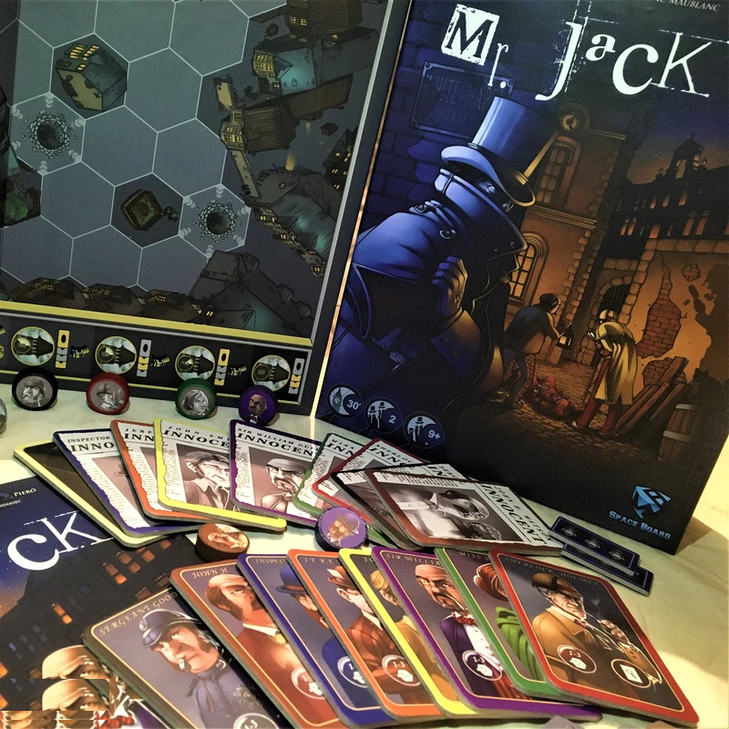 بازی فکری اسپیس بورد مدل مستر جک لندن Mr. Jack London