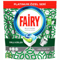 قرص ماشین ظرفشویی فیری مدل پلاتینیوم بسته 80 عددی