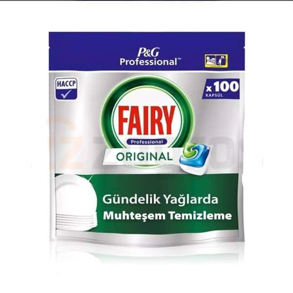 قرص ماشین ظرفشویی فیری مدل اورجینال بسته 100 عددی