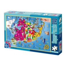 پازل دی تویز مدل نقشه آمریکای شمالی کد 50663MP-03