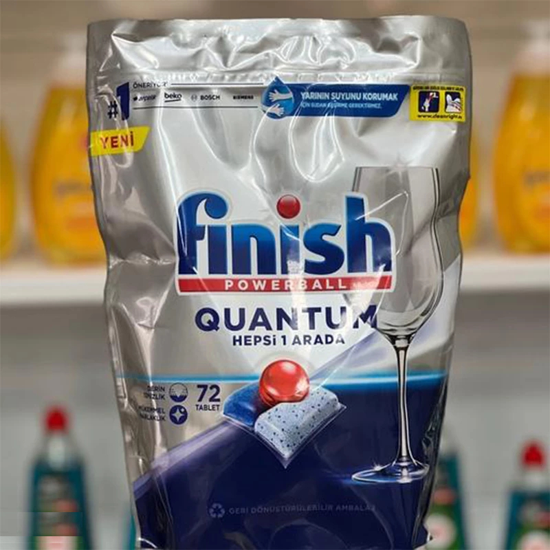 قرص ماشین ظرفشویی فینیش مدل کوانتوم Hepsi 1 Arada بسته 72 عددی