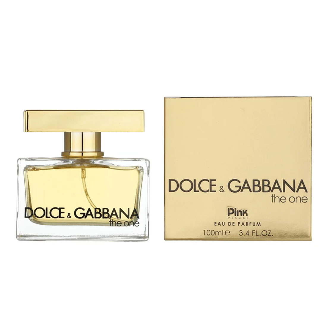 ادو پرفیوم زنانه پینک ویژوآل مدل DOLCE GABBANA The One