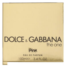 ادو پرفیوم زنانه پینک ویژوآل مدل DOLCE GABBANA The One