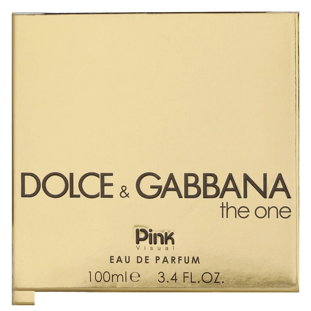 ادو پرفیوم زنانه پینک ویژوآل مدل DOLCE GABBANA The One