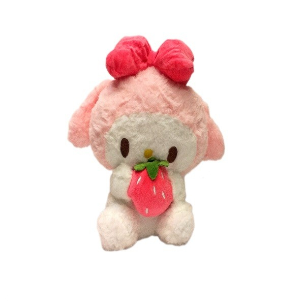 عروسک پولیشی مدل ملودی توت فرنگی به دست سایز 25 سانتی متر