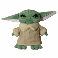 عروسک مدل پولیشی بی بی یودا چشم تیله ای سایز 35 سانتی متر