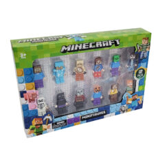 فیگور مدل ماینکرافت کد 100 مجموعه 12 عددی