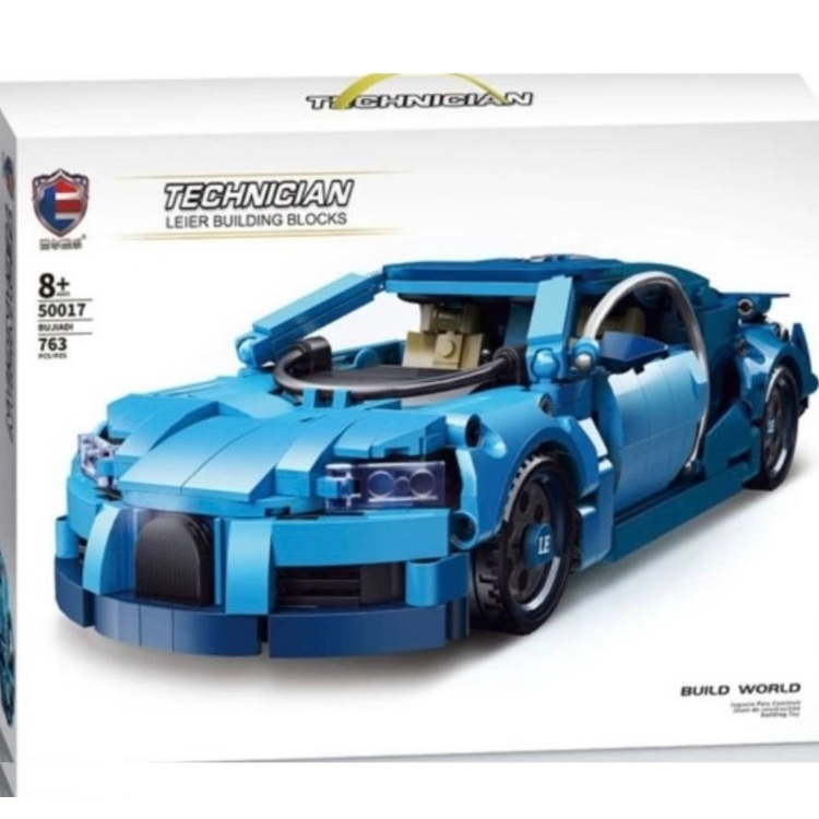 لگو ساختنی مدل بوگاتی آبی کد 50017