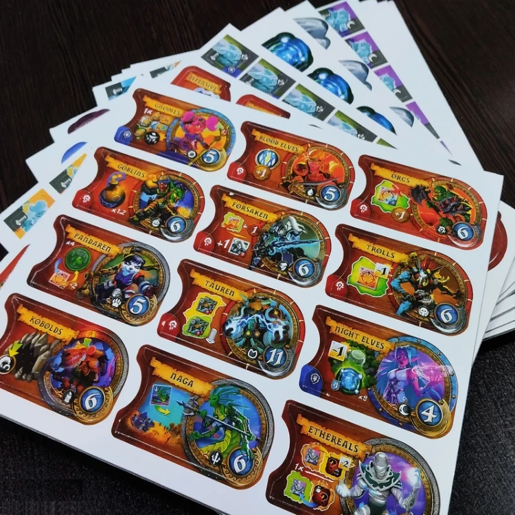 بازی فکری دهکده برد گیم مدل دنیای کوچک وارکرفت