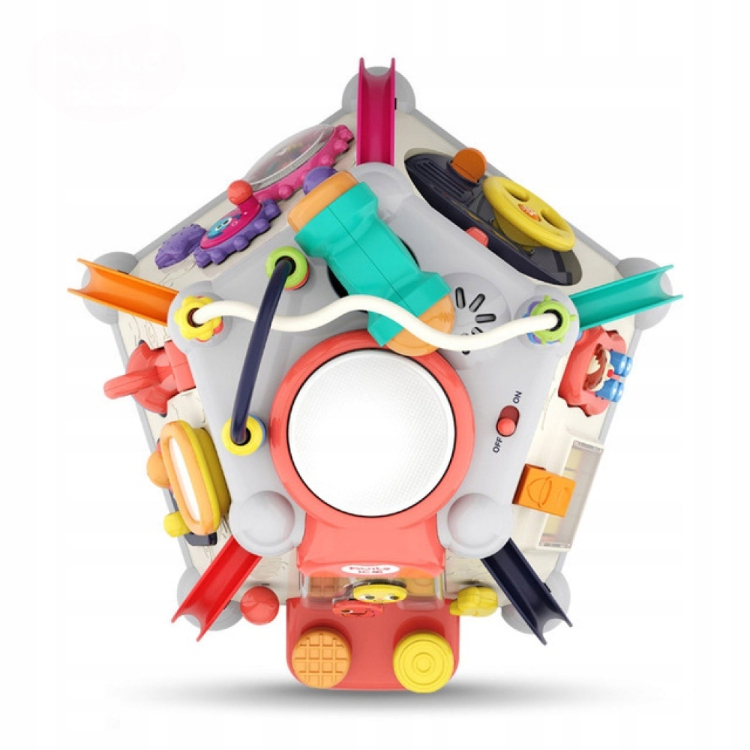 اسباب بازی هرم هوش موزیکال هولی تویز مدل Musical Activity Cube