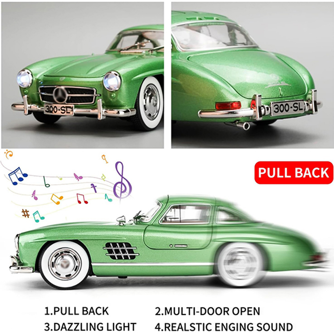 ماکت ماشین طرح بنز اس ال 300 کلاسیک