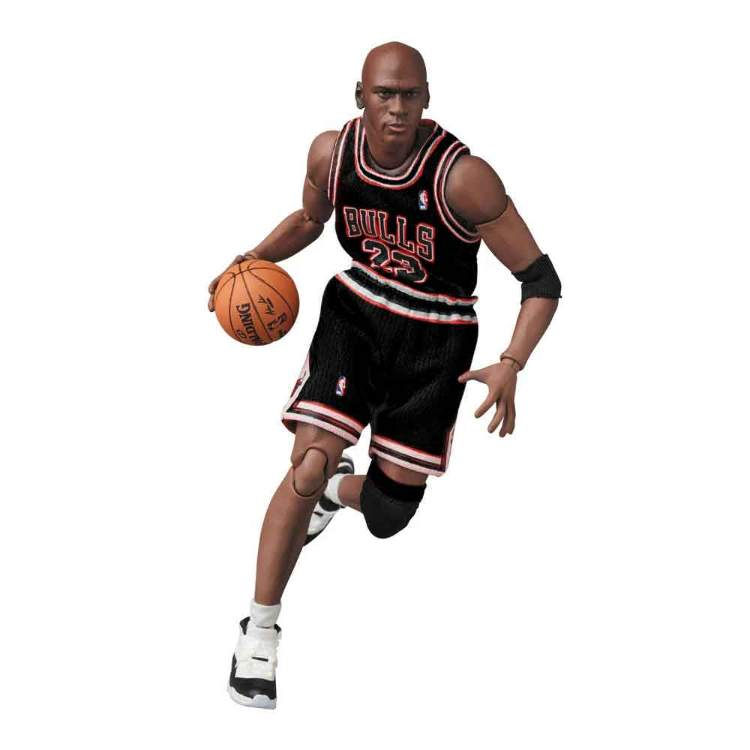 اکشن فیگور مافکس بسکتبال مایکل جردن طرح Michael Jordan Chicago Bulls Siah