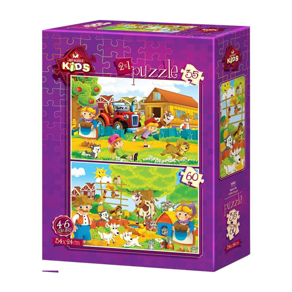 پازل 35 و 60 تکه آرت پازل مدل (5583) The Farm Life