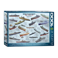 پازل 1000 تکه یوروگرافیکس پازلز مدل Sea & Land Transportation