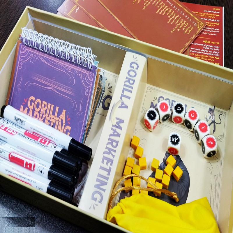 بازی فکری برد باز مدل بازاریابی گوریلی Gorilla Marketing