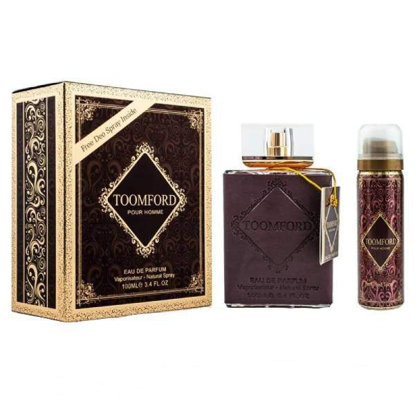 ست ادکلن و اسپری مردانه طرح تام فورد مدل پور هوم فراگرنس ورد