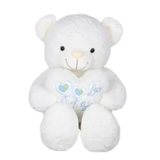 عروسک طرح خرس بزرگ قلب به دست کد 1000010953 سایز 110 سانتی متر