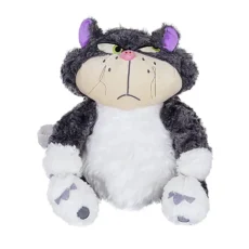 عروسک گربه لوسیفر نشسته کد 1000011031 سایز 30 سانتی متر