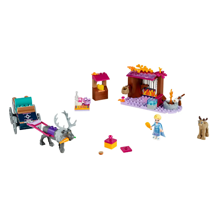 لگو فروزن مدل 2 Elsa’s Wagon Adventure کد 11468