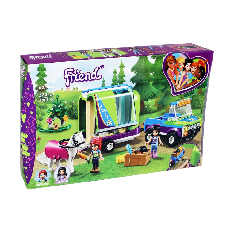 لگو دوستان مدل Mia’s Horse Trailer کد 11377