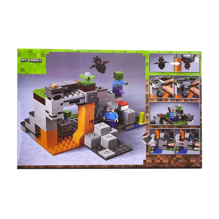 لگو ماینکرافت مدل غار زامبی Zombie Cave کد 10810