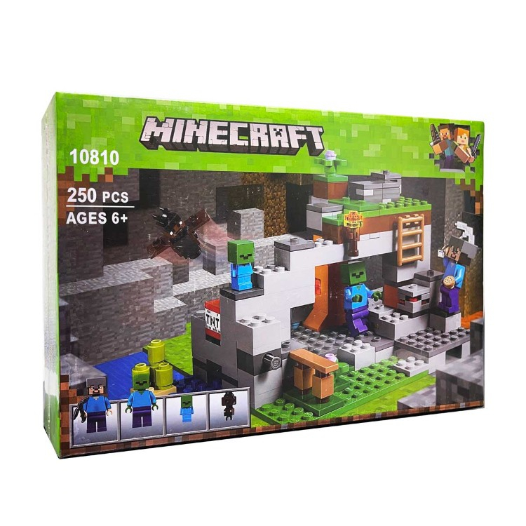 لگو ماینکرافت مدل غار زامبی Zombie Cave کد 10810