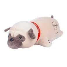 عروسک طرح سگ بولداگ بالشتی سوپریم کد 1000010790 سایز 60 سانتی ‌متر