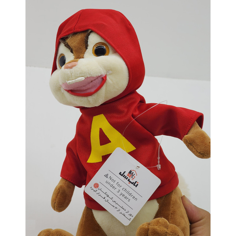 عروسک ناب سل مدل پولیشی آلوین و سنجاب ها ارتفاع 25 سانتی متر