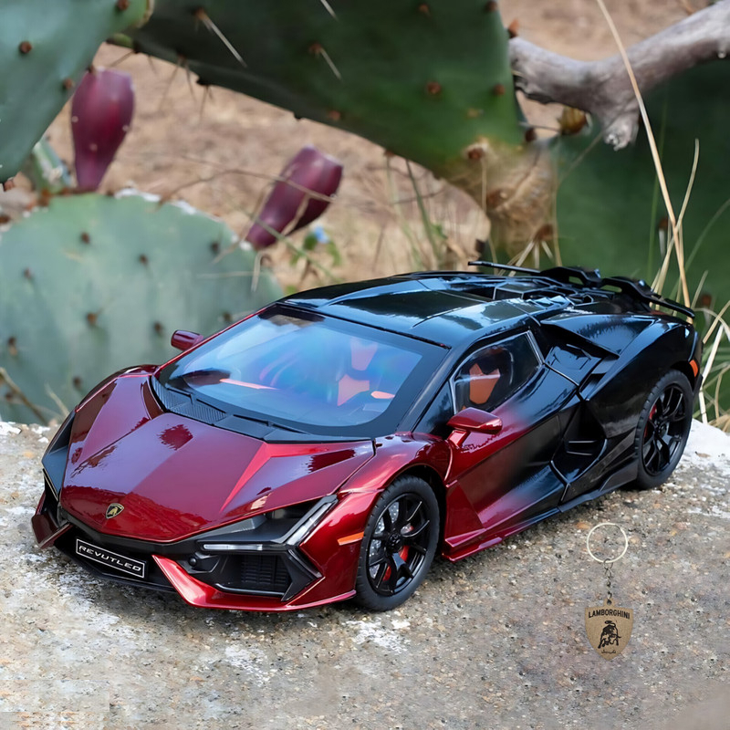 ماکت ماشین ناب سل مدل لامبورگینی REVUTLED به همراه جاسوییچی