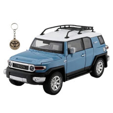 ماکت ماشین ناب سل مدل تویوتا اف جی کروز فلزی TOYOTA FJ CRUISERبه همراه جاسوییچی