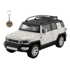 ماکت ماشین ناب سل مدل تویوتا اف جی کروز فلزی TOYOTA FJ CRUISERبه همراه جاسوییچی