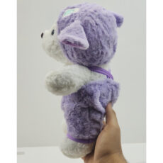 عروسک ناب سل مدل خرس دو چهره طرح لباس استیج ارتفاع 30 سانتی متر