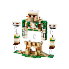 لگو ماینکرافت مدل The Iron Golem Fortress کد 31250