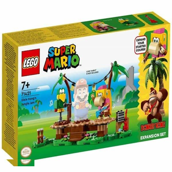 ساختنی لگو مدل Dixie Kong’s Jungle Jam Expansion Set کد 71421