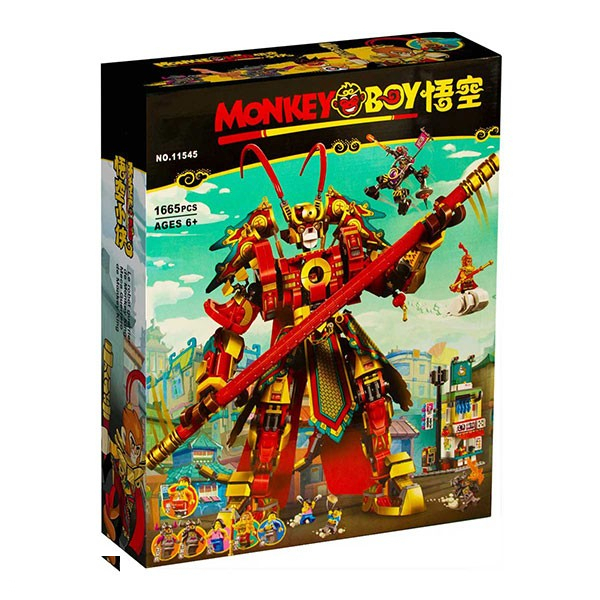 لگو مانکی کیدز مدل Monkey King Warrior Mech کد 11545