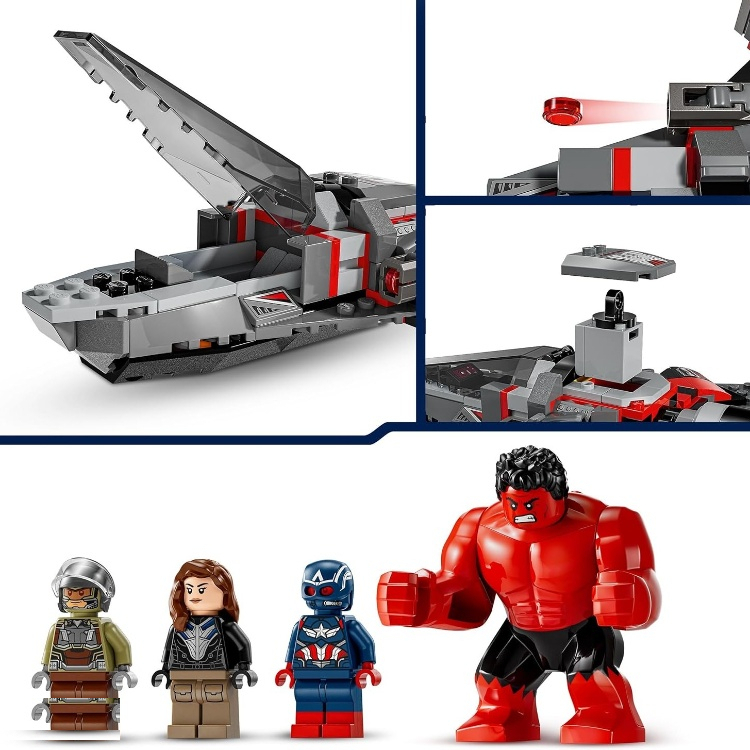 ساختنی لگو سری مارول مدل Captain America کد 76292