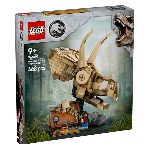 ساختنی لگو سری ژوراسیک مدل Dinosaur Fossils: Triceratops Skull کد 76969