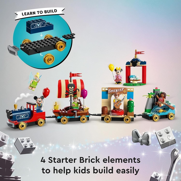 ساختنی لگو مدل Disney Celebration Train​ کد 43212