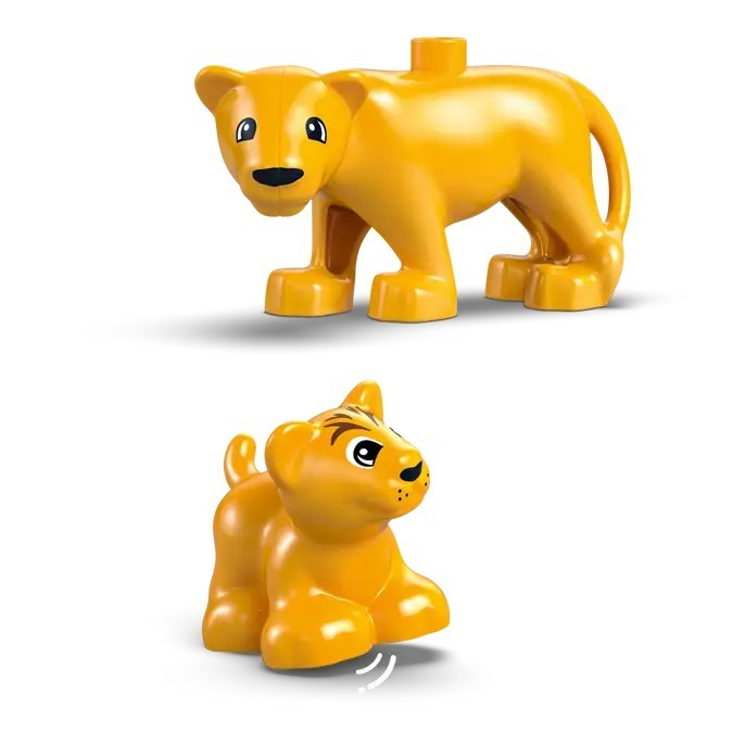ساختنی لگو سری دوپلو مدل Penguins and Lions کد 10442