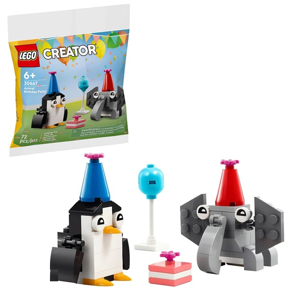 ساختنی لگو سری کریتور مدل Animal Birthday Party کد 30667