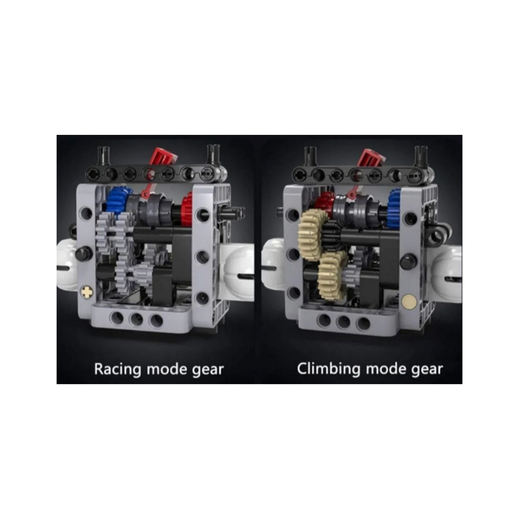 لگو مدل ماشین مانتسر تراک کنترلی کد 61008