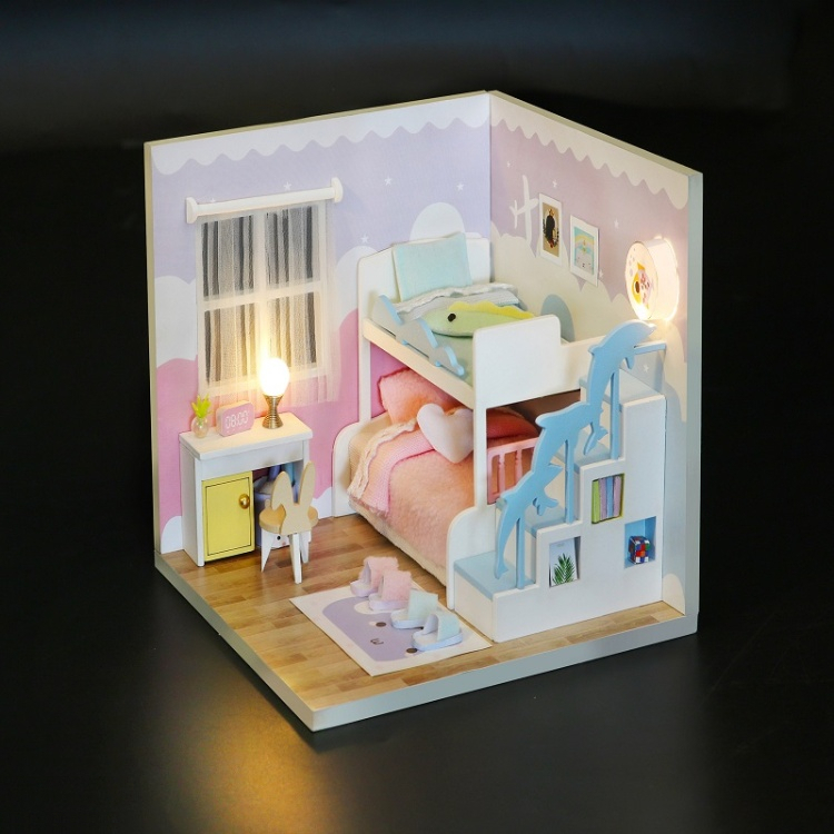 ساختنی طرح خانه عروسکی مینیاتوی مدل S2003