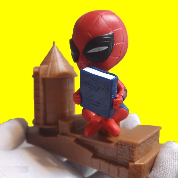 فیگور اسپایدرمن طرح قلعه شنی مجموعه 5 عددی