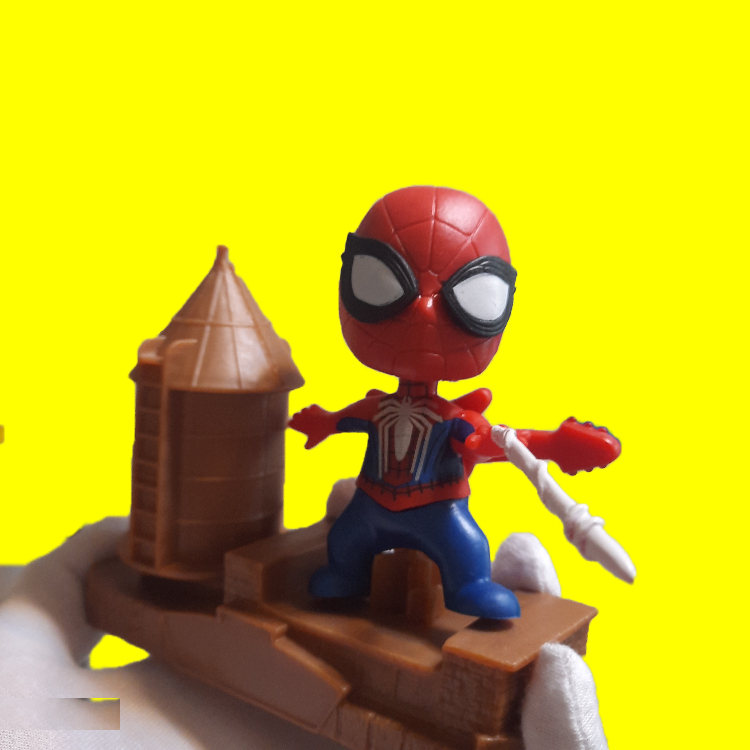 فیگور اسپایدرمن طرح قلعه شنی مجموعه 5 عددی