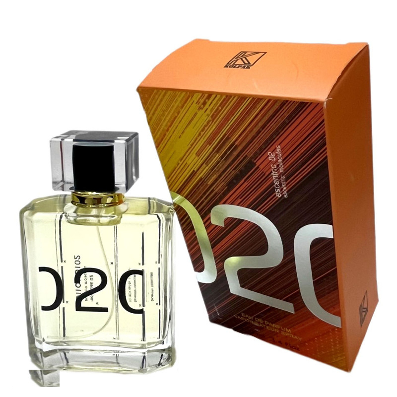 ادو پرفیوم مردانه کلپک مدل اسنتریک مولکول 02 حجم ۱۰۰ میلی لیتر