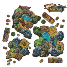 بازی فکری مدل دنیای کوچک دنیای وارکرفت SMALL WORLD WORLD OF WARCRAFT